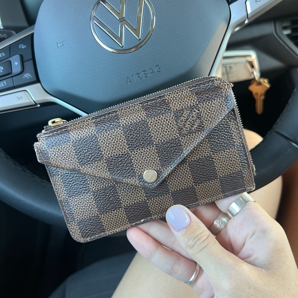 authentic lv card holder recto verso